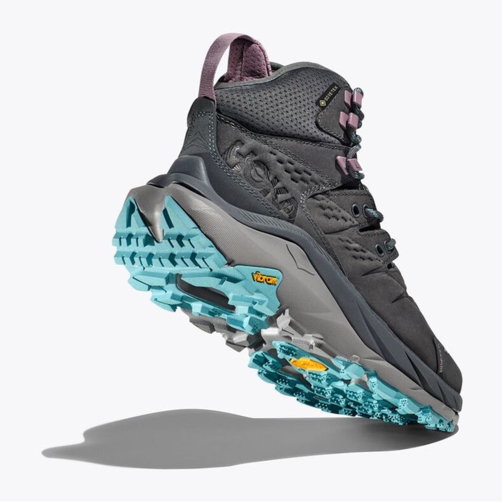 HOKA WOMEN'S KAHA 2 GTX in Castlerock/Coastal Shade Size US7.5/EU 39 1/3 - Picture 2 of 8